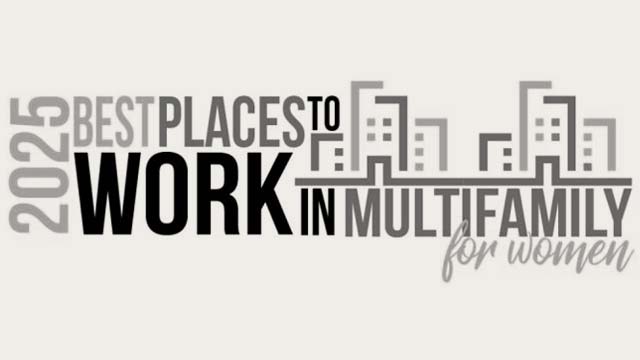 2025 Best places to work in multifamily for women award winner